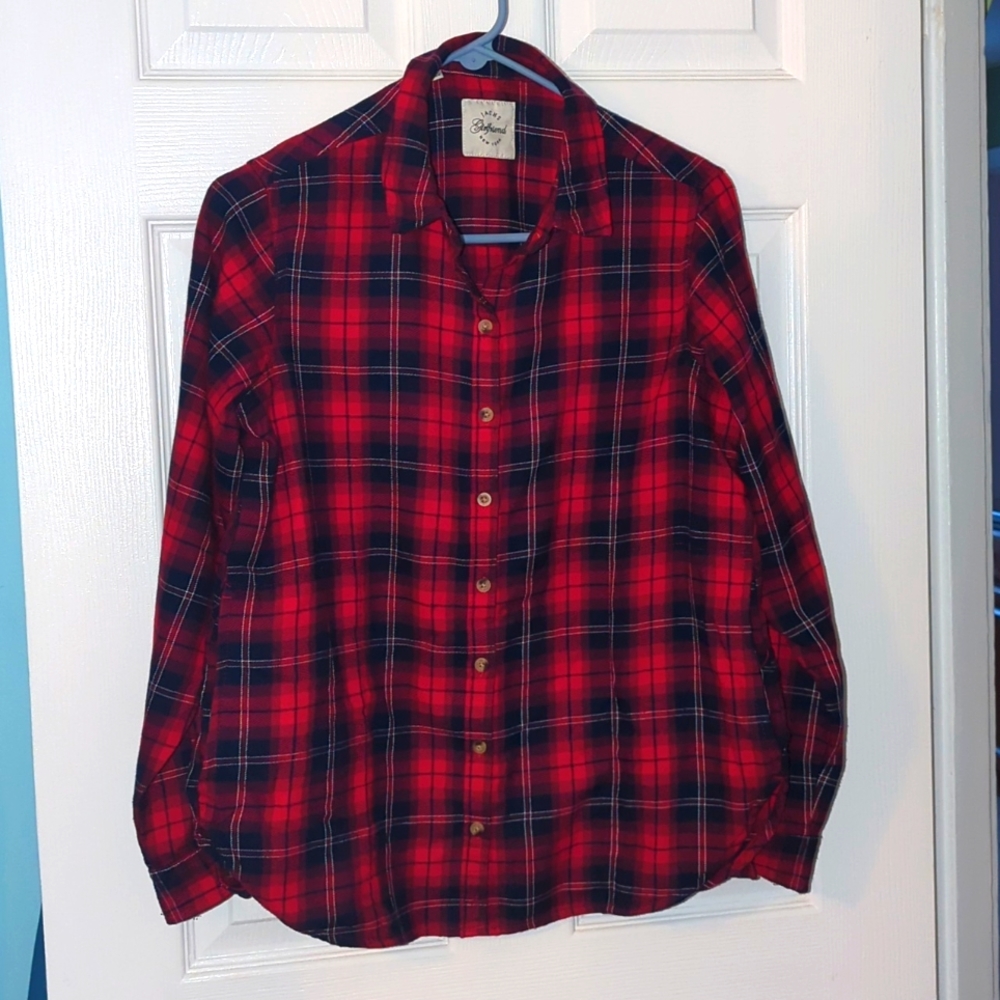 COPY - Jack's girlfriend New York red flannel size small